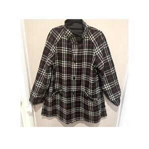 Appleseed Woman’s Reversible Rain Coat Large